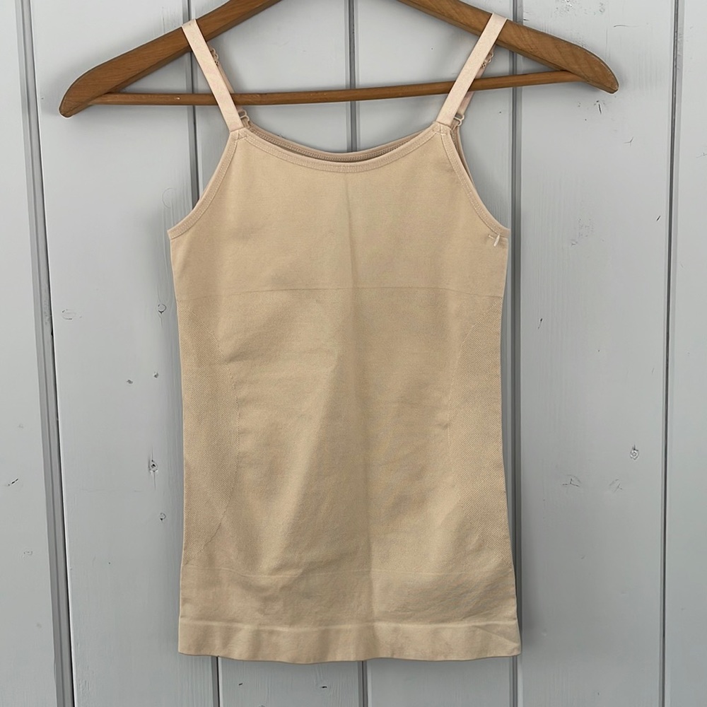 Shapermint Empetua Tank Top Women’s Size Small Nude